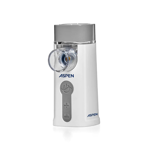 NEBULIZADOR ULTRASONICO MESH CARGA USB PEQUEÑO CON KIT ASPEN AIR PLUS