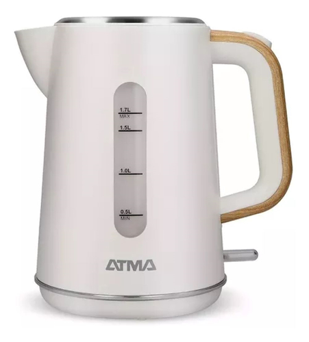 PAVA ELECTRICA-LINEA NORDICA-BLANCO-1.7LTS-CORTE AUTOMATICO ATMA PEATW21WP
