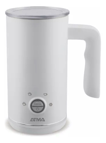 ESPUMADOR DE LECHE-BLANCO+CALENTADOR-LECHE-450ML-4 FUNCIONES ATMA ELAT21WP