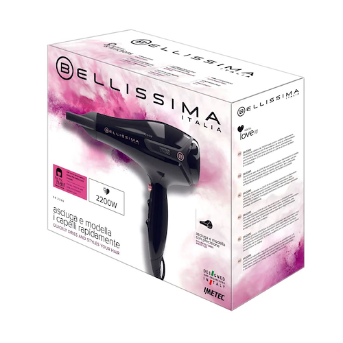 SECADOR SALON COMPACT P5457-2200W-3 TEMPERATURAS BELLISIMA S9 2200 miniatura