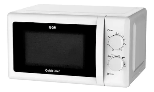 MICROONDAS MECANICO 20LTS-BLANCO BGH B120M20I