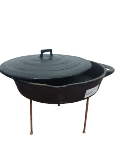 DISCO DE FUNDICION  CON TAPA Y PATAS DESMONTABLES BUCCI DFTPD
