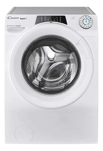 LAVARROPA FRONTAL 9KG-INVERTER BLANCO-1600RPM CANDY RO1696DWH71-12