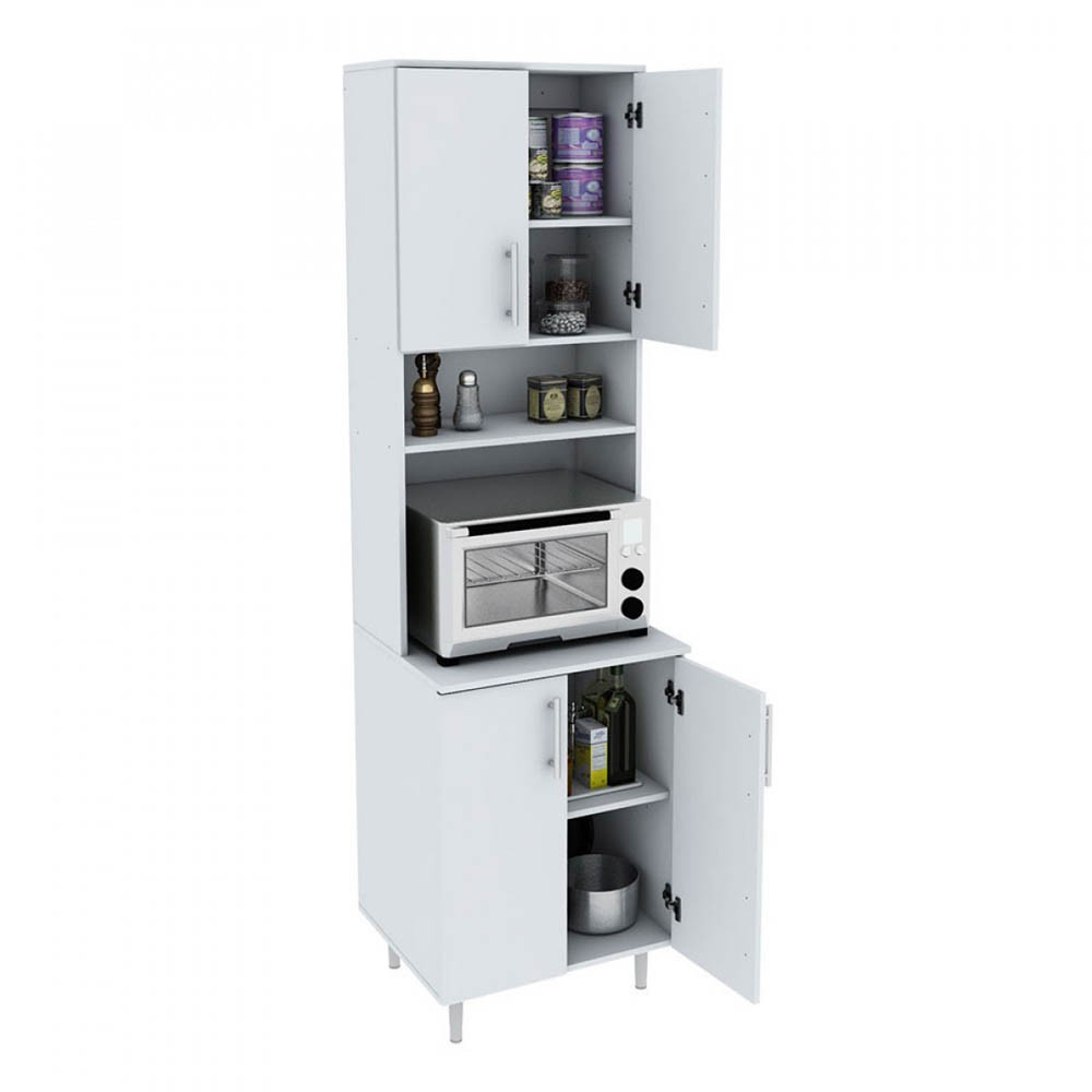 ORGANIZADOR 4 PUERTAS-BLANCO-213X60X52 CENTRO ESTANT KP100BL