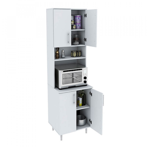 ORGANIZADOR 4 PUERTAS-BLANCO-213X60X52 CENTRO ESTANT KP100BL