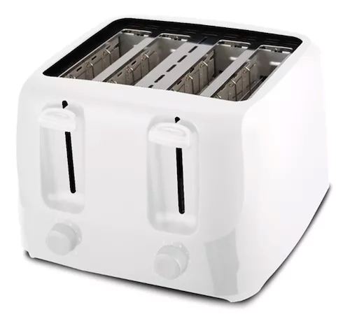 TOSTADORA-BLANCO-4 REBANADAS-1400W DAEWOO TTO8221W miniatura