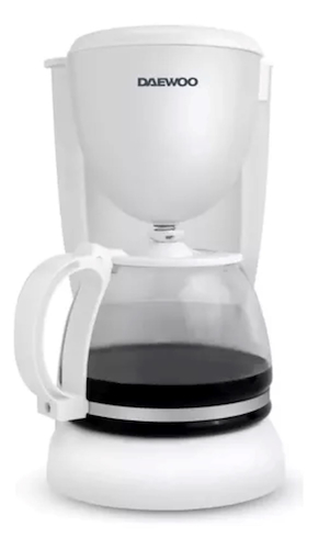 CAFETERA FILTRO-1.25L-BLANCO DAEWOO CM6316W