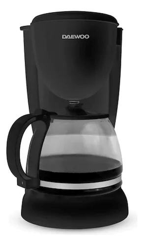CAFETERA FILTRO 1.25L-NEGRO DAEWOO CM6316B