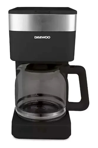 CAFETERA FILTRO-1.5L-NEGRO DAEWOO CM6516B