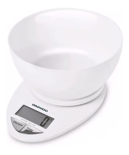 BALANZA DE COCINA DIGITAL CON BOWL DAEWOO KS7150B