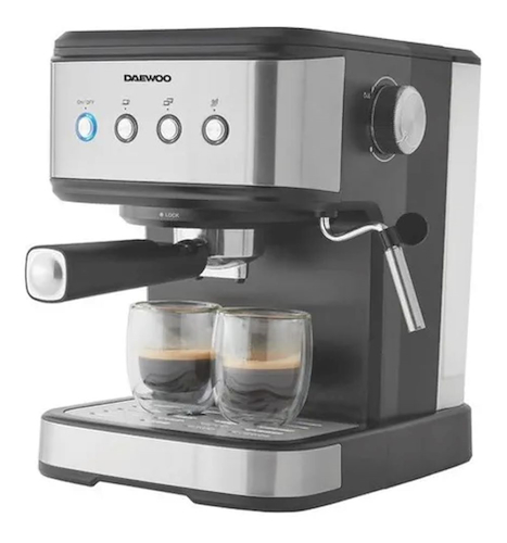 CAFETERA EXPRESS-20 BAR-ESPUMADOR DE LECHE-MOLIO O CAPSULAS DAEWOO CM1000