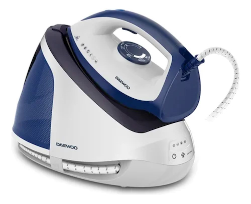 PLANCHA VAPOR-CENTRO DE PLANCHADO-2400W-BASE CERAMICA DAEWOO SS8521