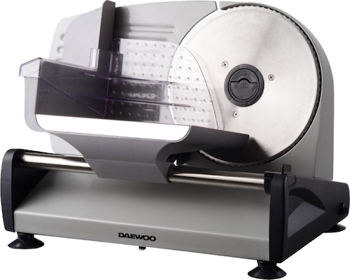 CORTADORA DE FIAMBRE 150W GROSOR DE CORTE DE 1 A 15MM DAEWOO PS7819