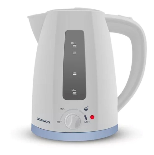 PAVA ELECTRICA-1.7L-BLANCO-CORTE MATE/TE DAEWOO WK5422W