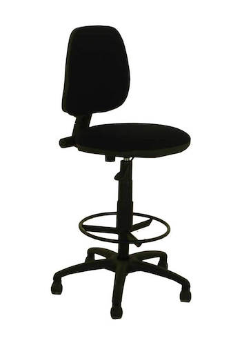 SILLA CAJERA-ALTA NEGRO NEUMATICA-GAS REGULABLE-5694310 DAKOT ROBY-B