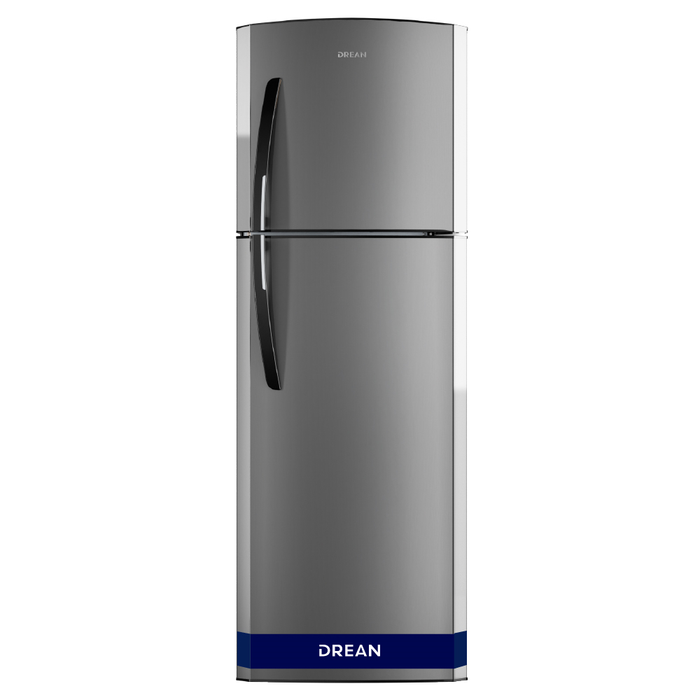HELADERA NO FROST-STEEL-300LT-LUZ LED-DESHIELO AUTOMATICO DREAN RDA300FHRT
