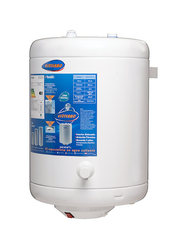 TERMOTANQUE ELECTRICO 53LTS-EUROPEA-SUPERIOR-1400W ECOTERMO TECO10S053 miniatura