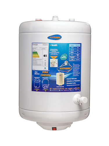 TERMOTANQUE ELECTRICO 53LTS-EUROPE-DOBLE CONEXION-1400W ECOTERMO TECO10D053