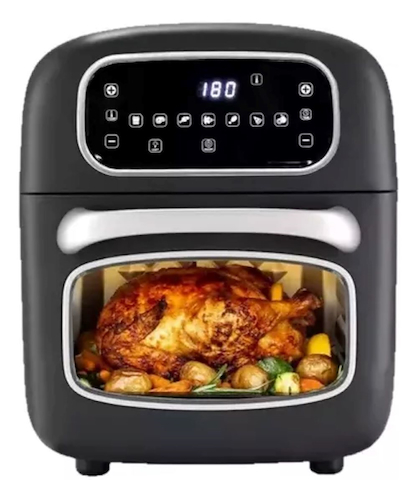 FREIDORA SIN ACEITE--8LTS-DOBLE DE AIRE EXTRA CALIENTE EIFFEL E-641