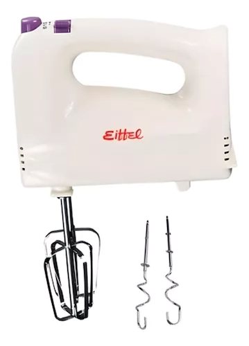 BATIDORA DE MANO-BLANCO-400W-CON AMASADOR EIFFEL E-260
