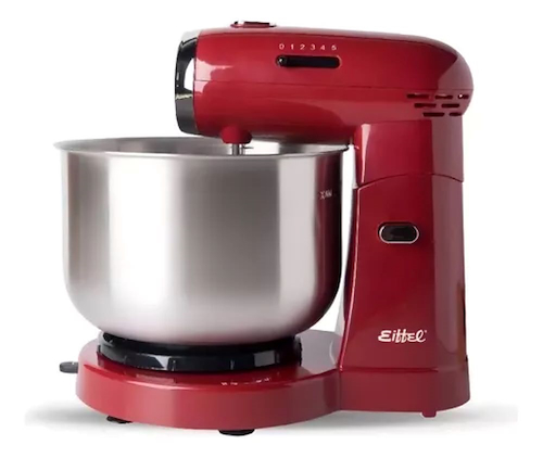 BATIDORA DE PIE-ACERO-600W-ROJO-BLANCO-GRIS EIFFEL E-268