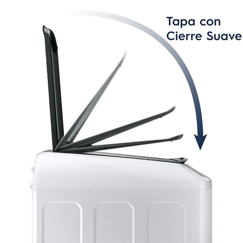 LAVARROPA SUPERIOR10KG-BLANCO-750RPM-7 PROGRAMAS ELECTROLUX ELAC310W miniatura