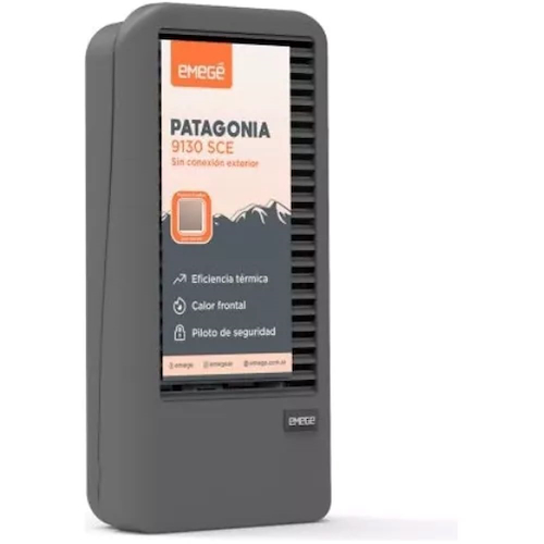 CALEFACTOR SIN TIRAJE 3000CA-23M2 EMEGE PATAGONIA 9130 SCE