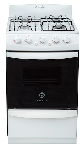 COCINA PAL51BN-BLANCO-GN-ENCENDICO EN HORNO Y HORNALLAS-LUZ ESCORIAL PALACE