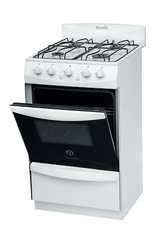 COCINA PAL51BN-BLANCO-GN-ENCENDICO EN HORNO Y HORNALLAS-LUZ ESCORIAL PALACE