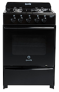 COCINA MASCL56NN-NEGRO-GN-56CM-FACIL LIMPIEZA-HORNO ESCORIAL MASTER CLASSIC
