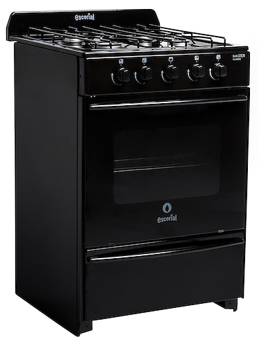 COCINA MASCL56NN-NEGRO-GN-56CM-FACIL LIMPIEZA-HORNO ESCORIAL MASTER CLASSIC