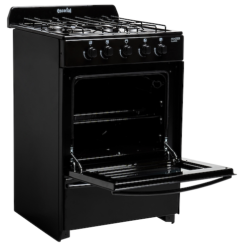 COCINA MASCL56NN-NEGRO-GN-56CM-FACIL LIMPIEZA-HORNO ESCORIAL MASTER CLASSIC
