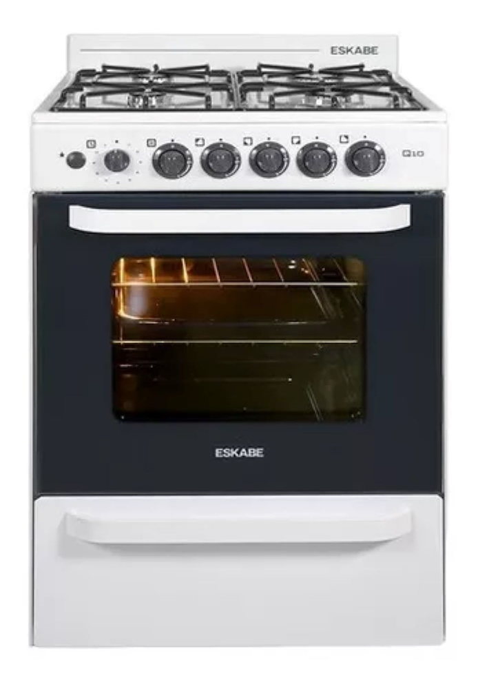 COCINA-BLANCO-57CM-BIGAS-CERAMIC BLUE VALVULAS DE SEGURIDAD ESKABE Q10BG