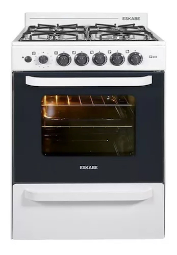 COCINA-BLANCO-57CM-BIGAS-CERAMIC BLUE VALVULAS DE SEGURIDAD ESKABE Q10BG