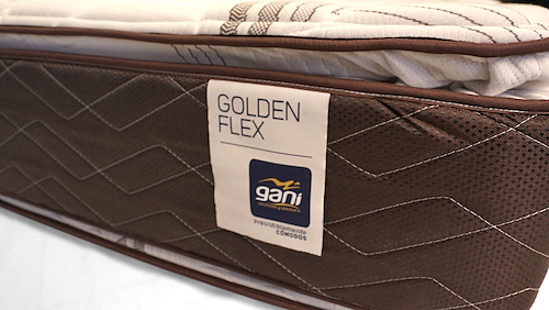 COLCHON ESPUMA GOLDEN FLEX 140X190X30CM-33KG-DOBLE-PILLOW GANI CEGF140-30 miniatura