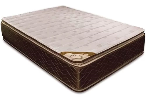 COLCHON ESPUMA GOLDEN FLEX 140X190X30CM-33KG-DOBLE-PILLOW GANI CEGF140-30