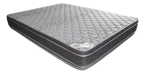 COLCHON ESPUMA SILVER FLEX 140X190X28CM-30KG-DOBLE PILLOW GANI CESF140-25P