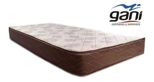 COLCHON RESORTE SPRING BLACK 80X190X22CM-JACKARD-MATELASSE GANI CRSPB80