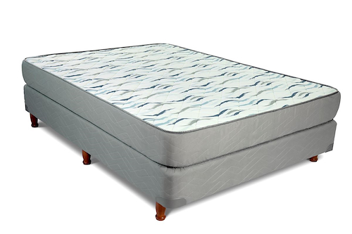 CONJUNTO COLCHON G.SUEÑO FELIZ+SOMMIER UNICO G5-140X190X20 GANI CGSF140-20-SG5