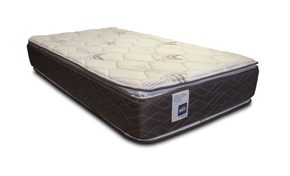COLCHON ESPUMA GOLDEN FLEX 140X190X30CM-33KG-DOBLE-PILLOW GANI CEGF140-30