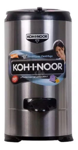SECARROPA 5.5KG-ACERO-2800RPM-SISTEMA DE SEGURIDAD KOH-I-NOOR A655-2