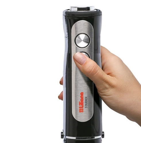 MINIPIMER STARMIX-850W-NEGRO-VARILLA-METALICA-LICUA-BATE LILIANA AH140 miniatura