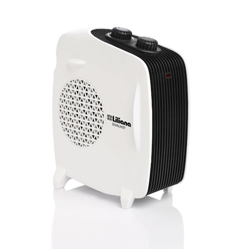 CALOVENTOR DUAL HOT-BLANCO/NEGRO-1000W-2000W-DOBLE LILIANA CFH510