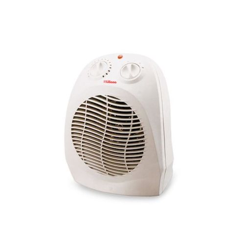 CALOVENTOR HOT WIND-BLANCO-1000W-2000W-2 NIVELES-MOTOR LILIANA CFH417 miniatura