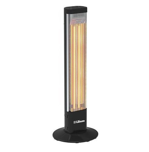 ESTUFA CUARZO VERTICAL 600W/1200W-2 TUBOS LILIANA CV027