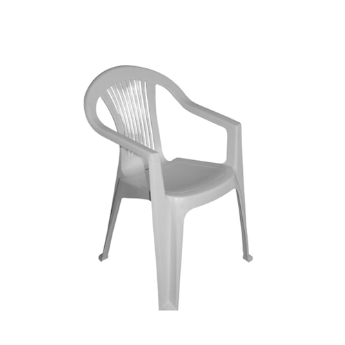 SILLON FLORENCIA-BLANCO-BASTON-VERTICAL-ASIENTO LISO MASCARDI SFB