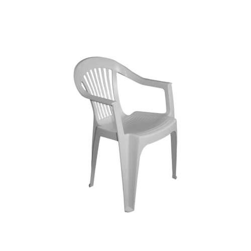 SILLON IGUAL-BLANCO-BASTON-VERTICAL-ASIENTO TRAMADO MASCARDI SIB
