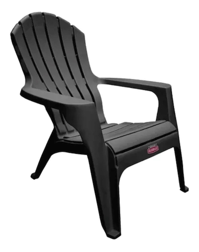 SILLON GRAN CALIFORNIA-NEGRO PVC-BASTON VERTICAL EN RESPALDO MASCARDI SIL131