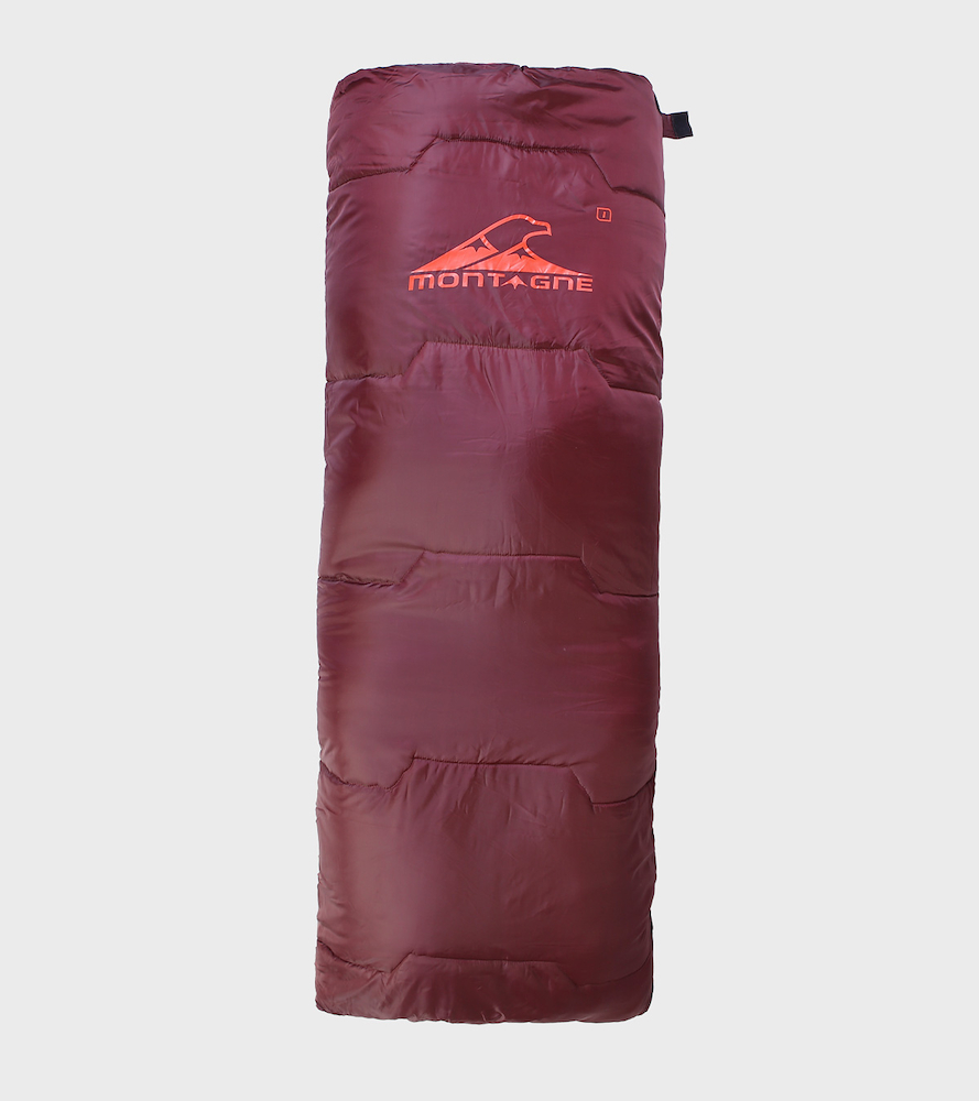 BOLSA DE DORMIR TRAVEL PRO BORDO BURGUNDY C.IZQUIERDO MONTAGNE IFNX1J2CP3BRGIZ