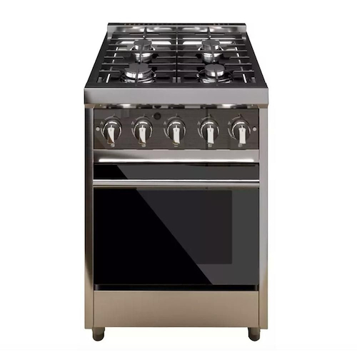 COCINA GN-PUERTA VISOR-60CM-4 HORNALLAS-REJAS DE FUNDICION MORELLI ZAFIRA 600-18022